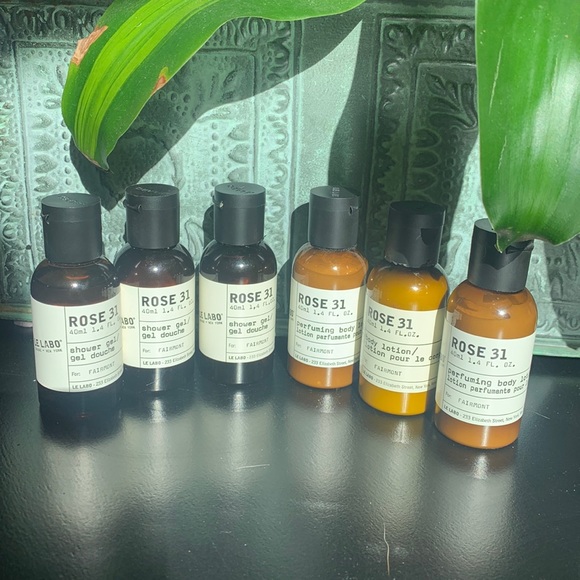 Le Labo Bath & Body Le Labo Rose 3 Four Piece Travel Set 14 Oz Body
